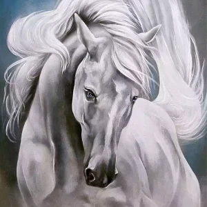 4 Άσπρο Άλογο 50x70cm 11 2023