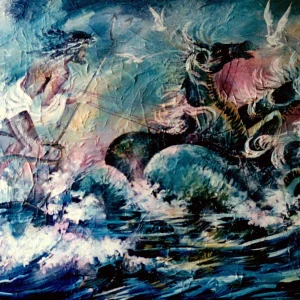 Ο Άρχων των θαλασσών 174 x 247 cm